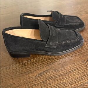 New Black Suede Women's Pascucci Loafers